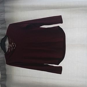 No Comment, girls  size L/14, burgundy